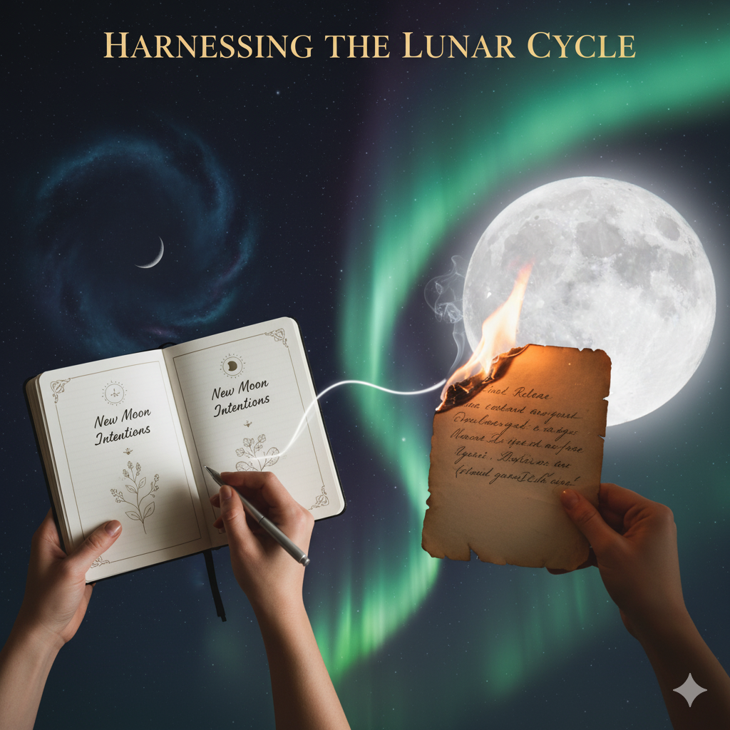 Harnessing the Lunar Cycle: A Simple Guide to Setting Intentions with the Moon